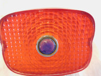 Harley Road King Electra Glide & Tour Glide Red Rear Tail Brake Light Lamp Lens - C3 Cycle
