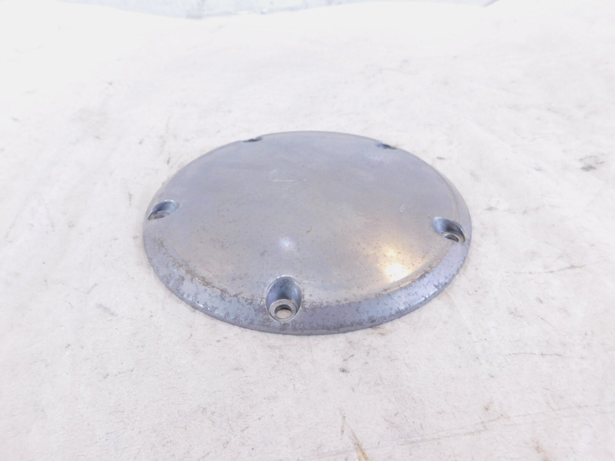 Harley Davidson Twin Cam Dyna & Softail Left Engine Polished Derby Clutch Cover - C3 Cycle