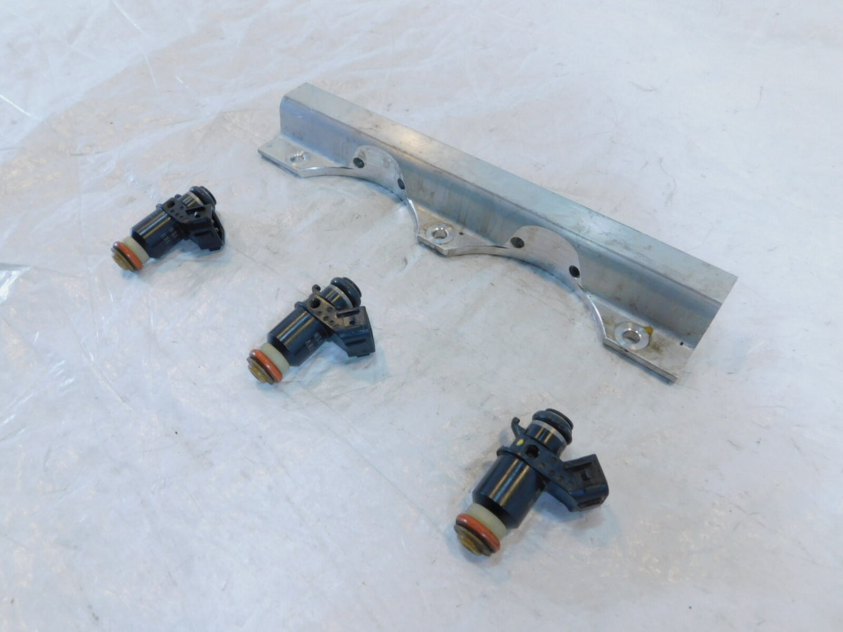 2001-17 Honda GL1800 Goldwing 1800 Right Fuel Gas Injector Rail & Fuel Injectors - C3 Cycle