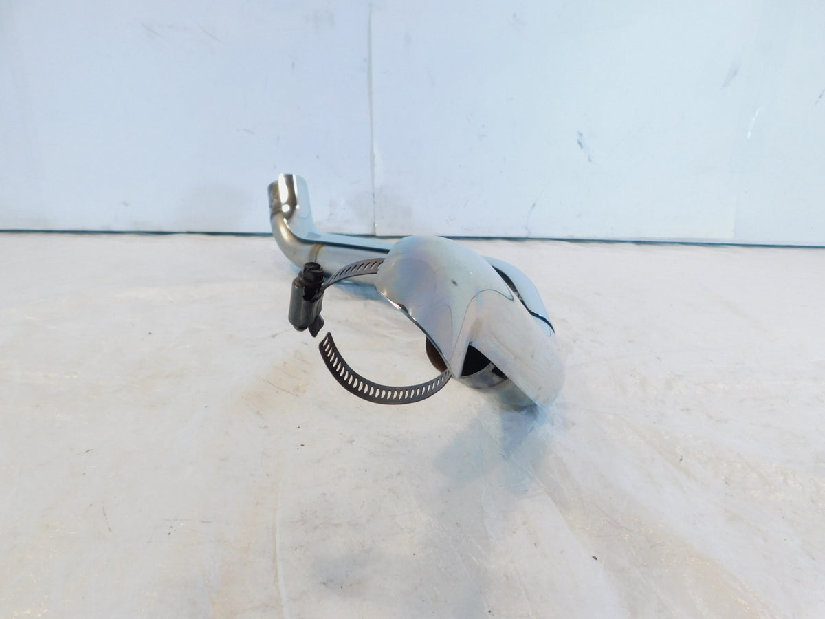 Harley Davidson Road King Electra Glide Left Rear Exhaust Header Pipe & Shields - C3 Cycle