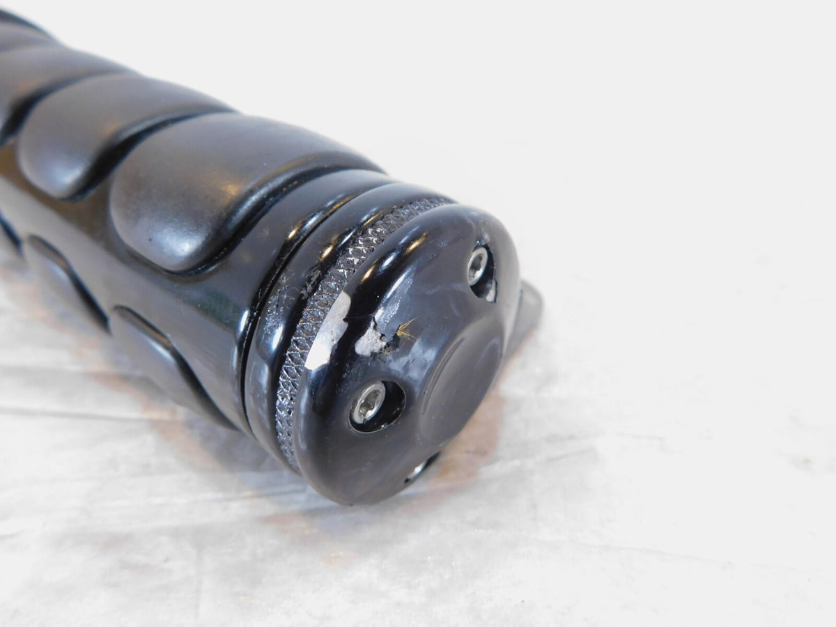 Harley Davidson Dyna Softail Sportster Rubber & Metal Handlebar Right Hand Grip