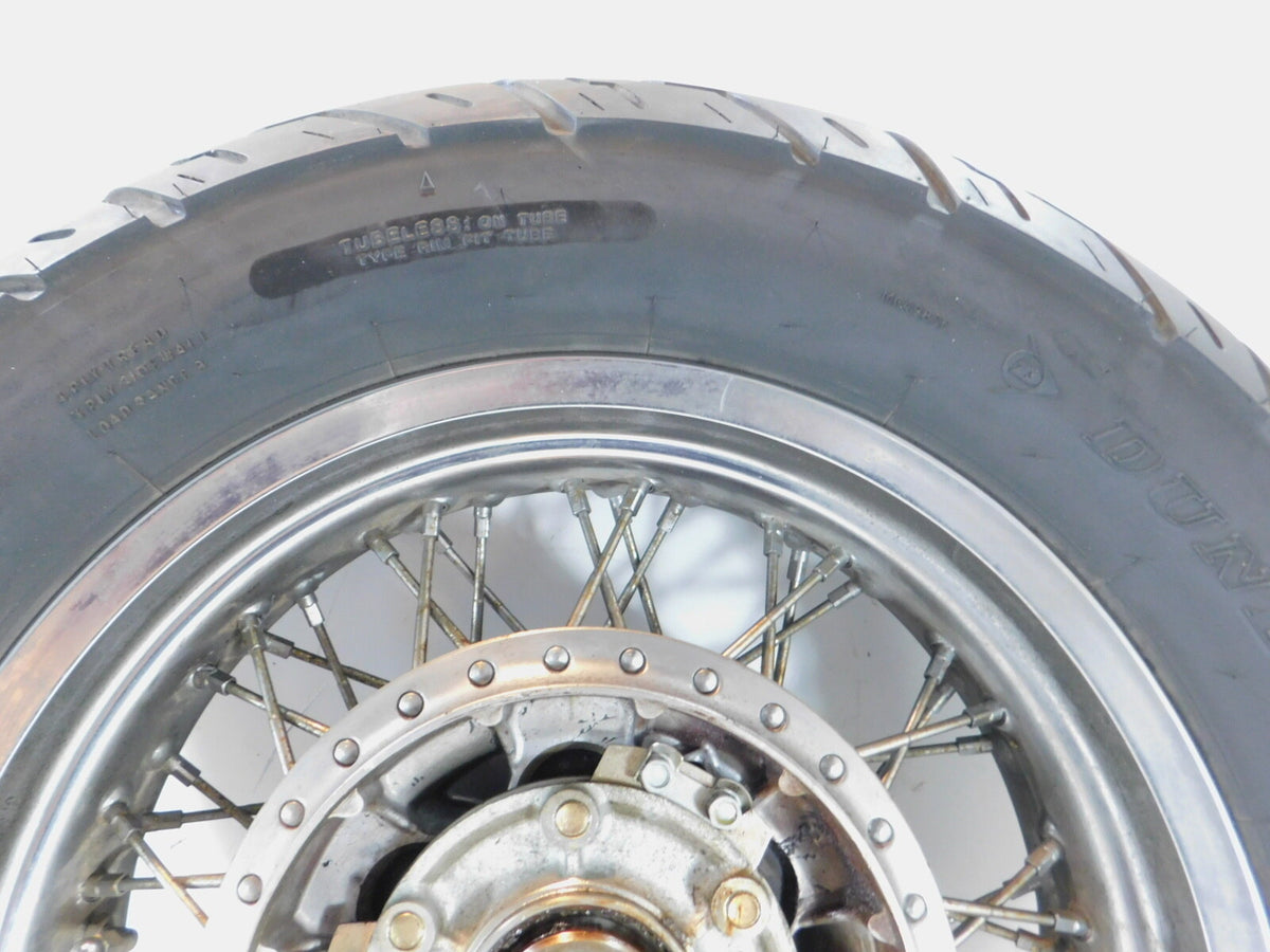 1987-2009 Suzuki VS1400 Intruder Boulevard S83 Spoked Rear Wheel Rim -For Parts - C3 Cycle