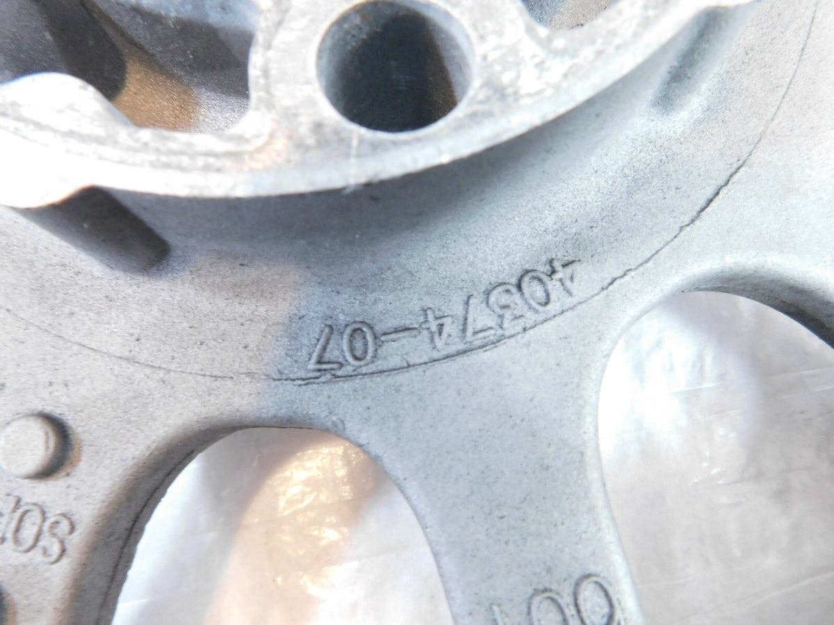 07-10 Harley Davidson Dyna Super Glide Silver Rear Wheel Sprocket Belt Pulley - C3 Cycle