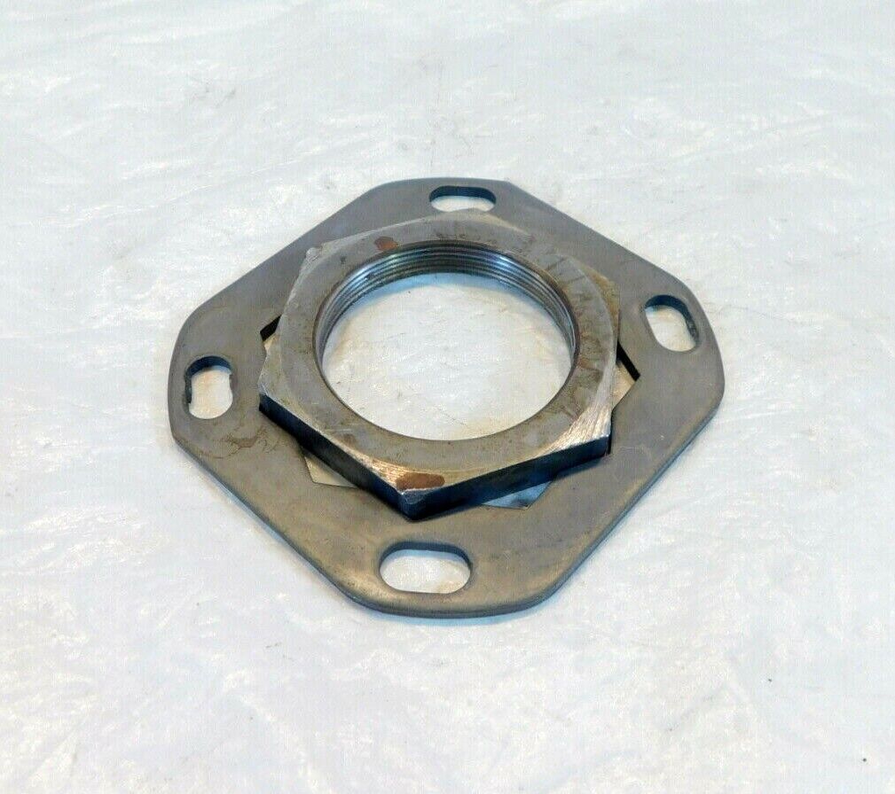 Harley Twin Cam Touring Softail Dyna Front Pulley Sprocket Nut & Lockplate Plate - C3 Cycle