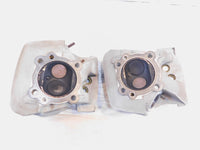 Harley Davidson Touring Softail & Dyna Silver Cylinder Heads & Valves w/ Springs - C3 Cycle