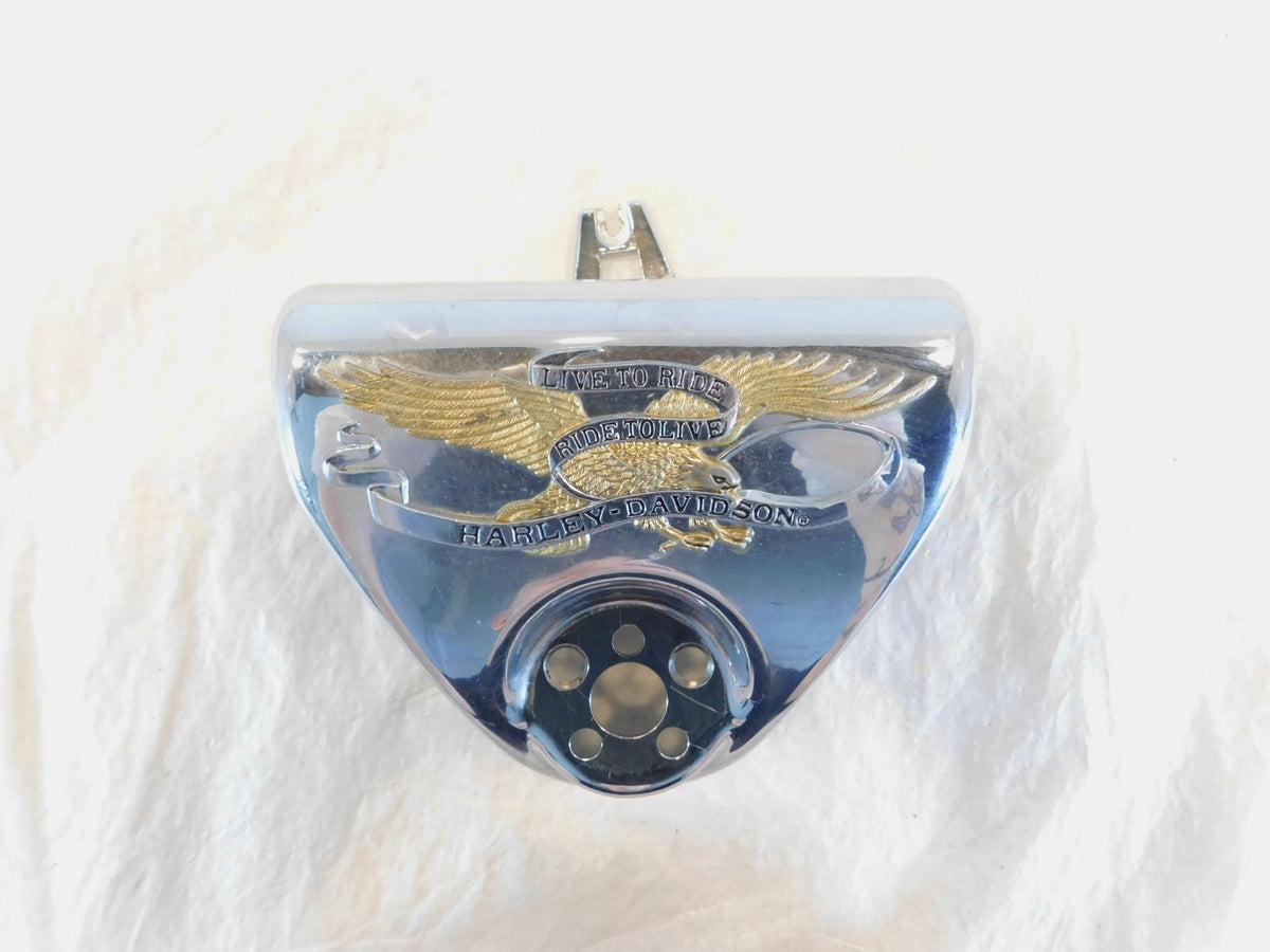 Harley Davidson Touring Eagle Chrome Handlebar Handle Bar Riser Bracket - C3 Cycle