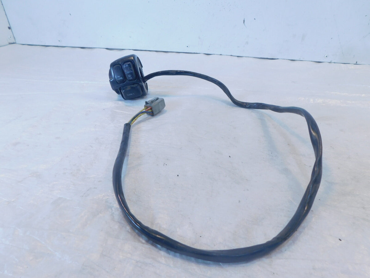 Harley Davidson Softail Dyna Sportster Left Handlebar Horn Turn Signal Switches - C3 Cycle