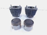 1977 1978 1979 1980 BMW Airhead R80 Engine Motor Cylinder Barrel Jugs w/ Pistons - C3 Cycle