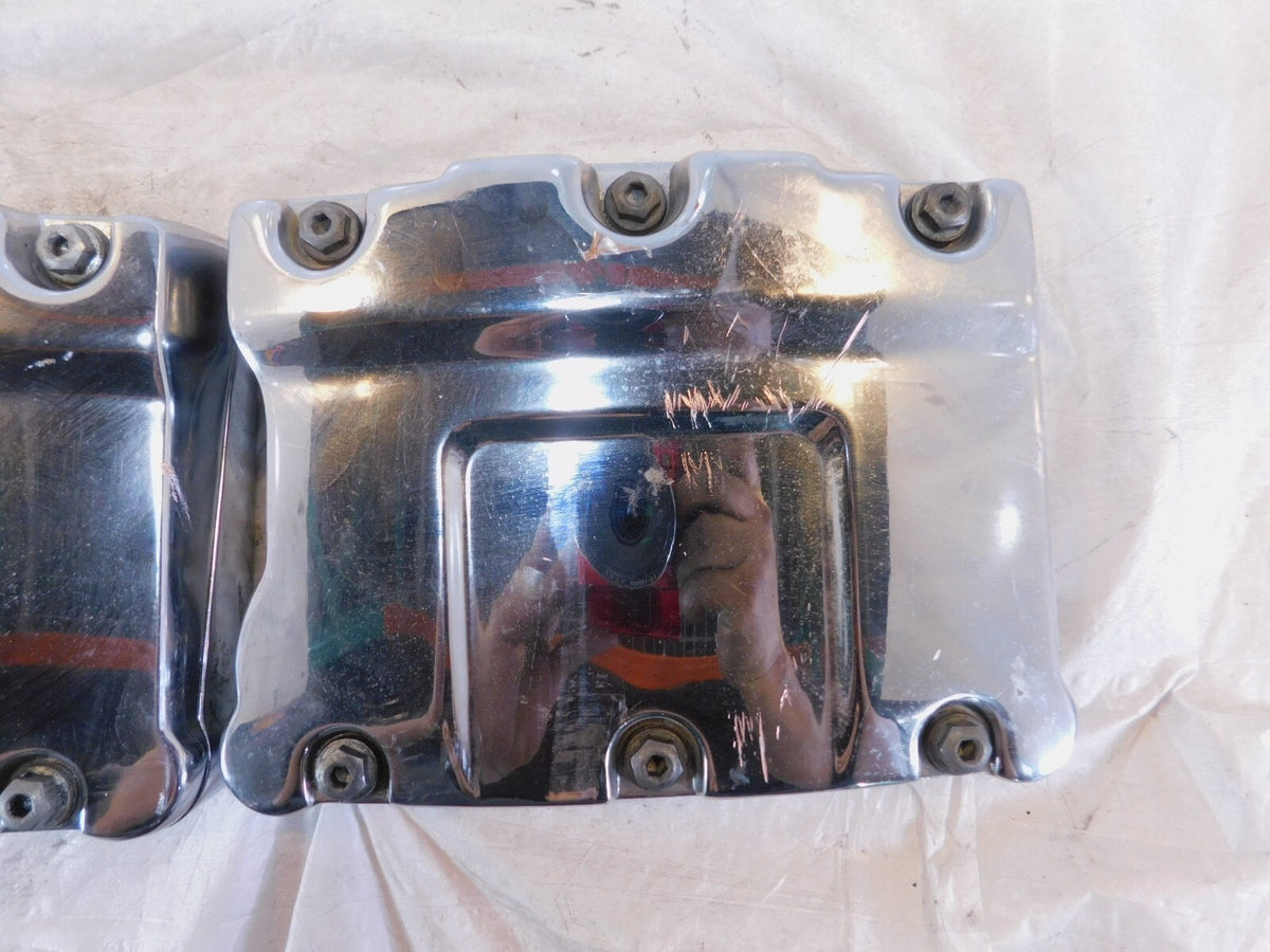 Harley Davidson Touring Dyna & Softail Chrome Cylinder Head Rocker Boxes - C3 Cycle