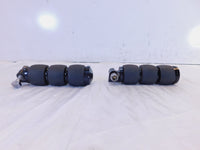 Pair Harley Touring FXR Dyna Sportster & Softail Black ISO Peg Footpeg Footrests - C3 Cycle