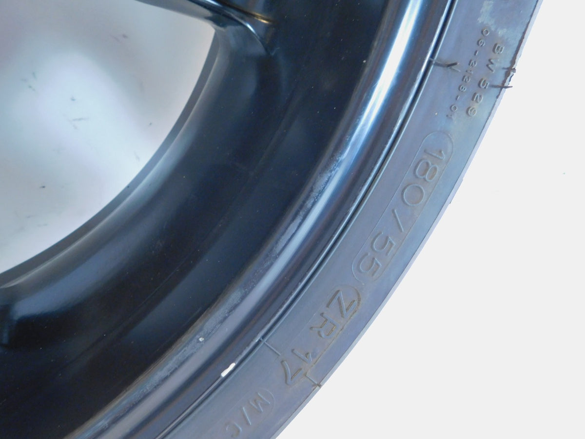 Buell XB9R XB12R Firebolt & Lightning & 1125R Black Rear Wheel Rim - C3 Cycle