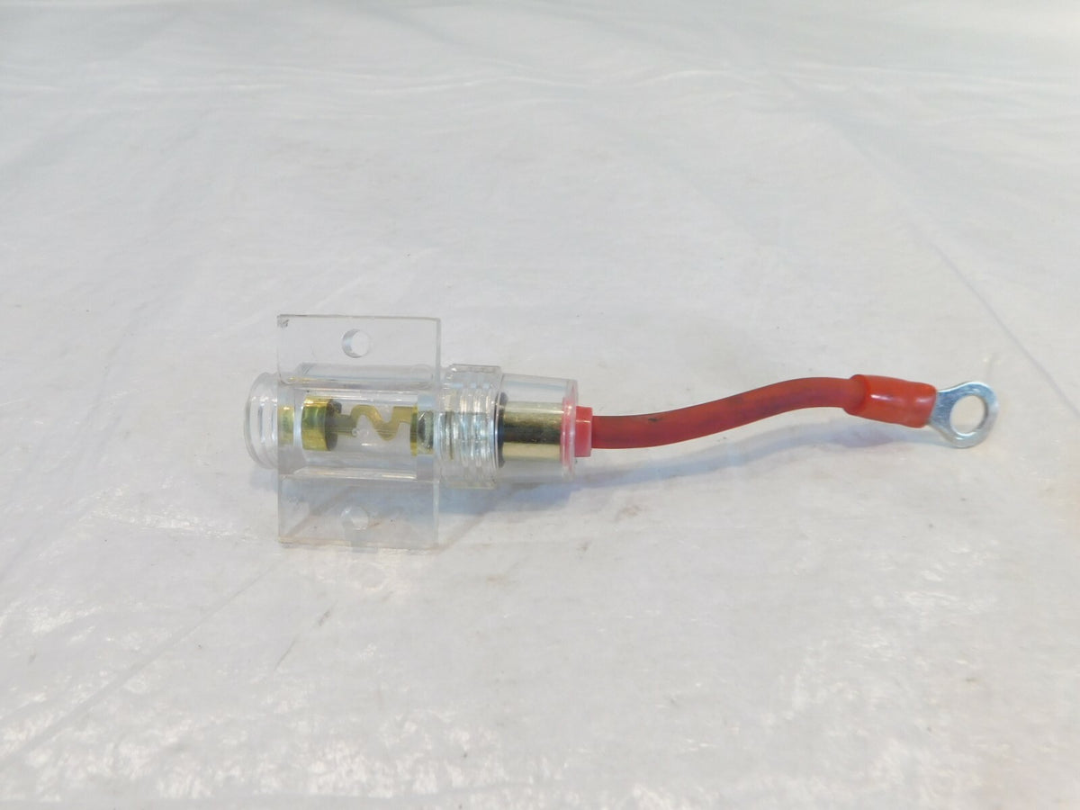 2006 06 Suzuki Hayabusa GSX1300R Sound System Fuse Line Wire Cable - Powerbass - C3 Cycle