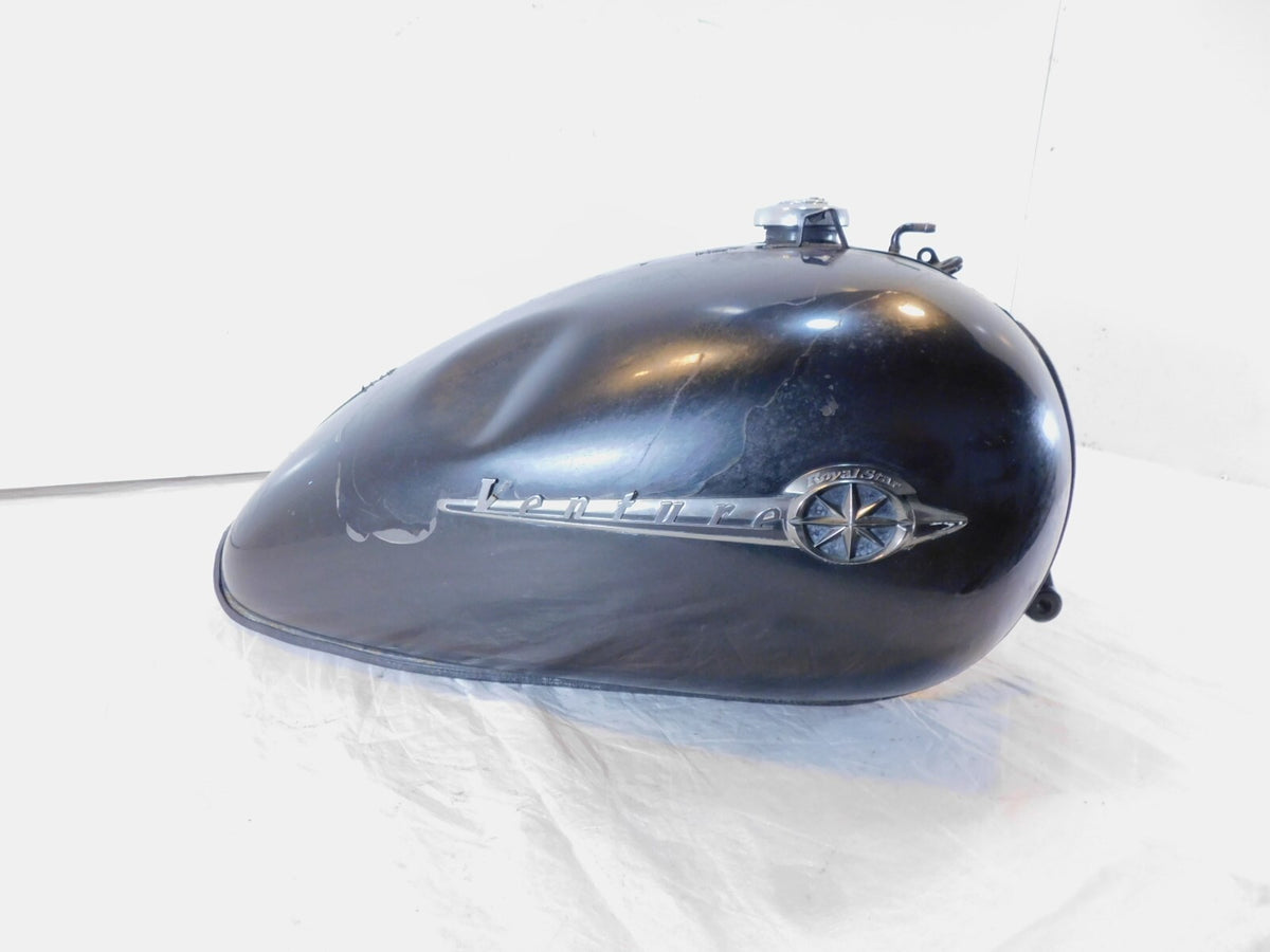 2002-2003 Yamaha Royal Star Venture XVZ13 Gas Petrol Fuel Tank Reservoir -Dented - C3 Cycle