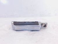 Single Harley Touring FXR Dyna & Softail Flames Chrome & Rubber Footpeg Footrest - C3 Cycle