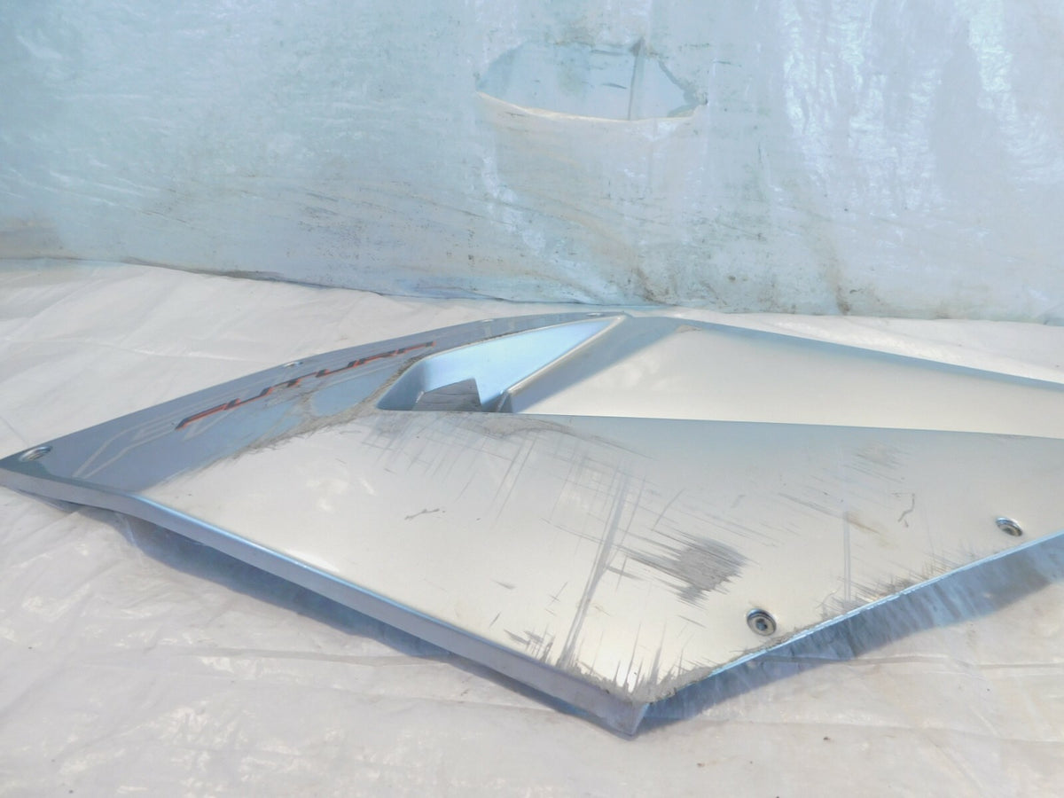 2001-2004 Aprilia RST1000 RST Futura Silver Upper Left Fairing Cowling Panel - C3 Cycle