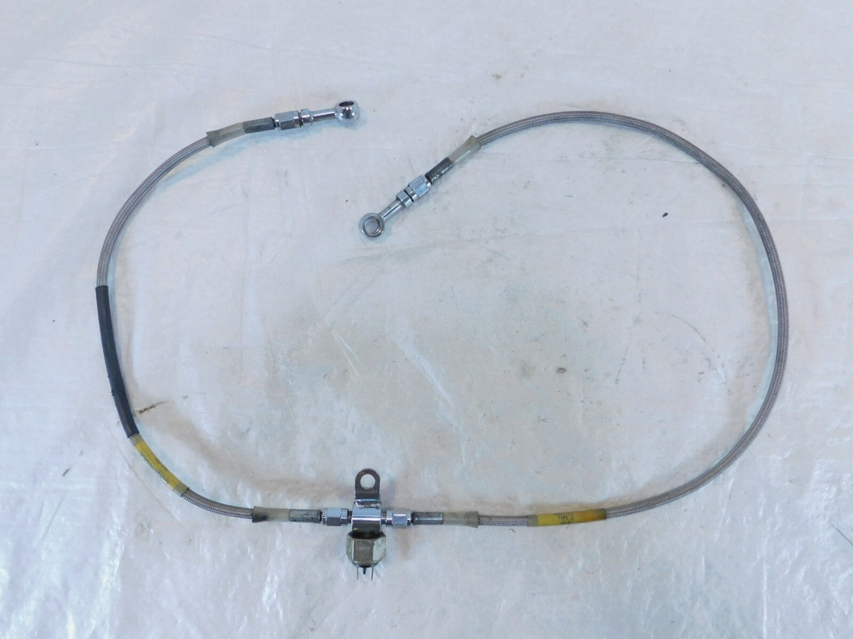 2002 & 2003 Indian Gilroy Scout Rear Master Cylinder to Caliper Brake Hose Line - C3 Cycle