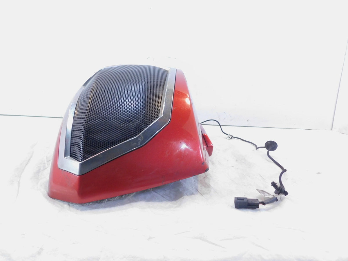 2015 15 Victory Magnum Red Rear Left Side Saddlebag Saddle Bag Speaker Cover Lid - C3 Cycle
