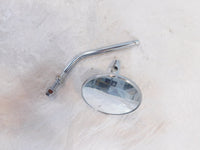 Harley Davidson FXR & Softail & Dyna & Sportster Left Chrome Rear View Mirror - C3 Cycle