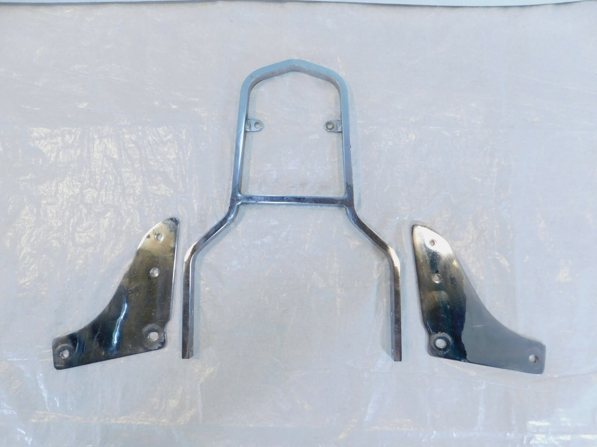 1997 & 1998 Honda VT1100 Shadow 1100 ACE Chrome Rear Passenger Backrest Sissybar - C3 Cycle