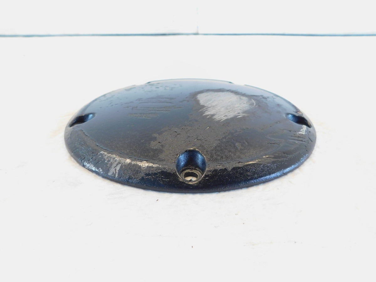 Harley Davidson Twin Cam Dyna & Softail Left Engine Black Derby Clutch Cover - C3 Cycle