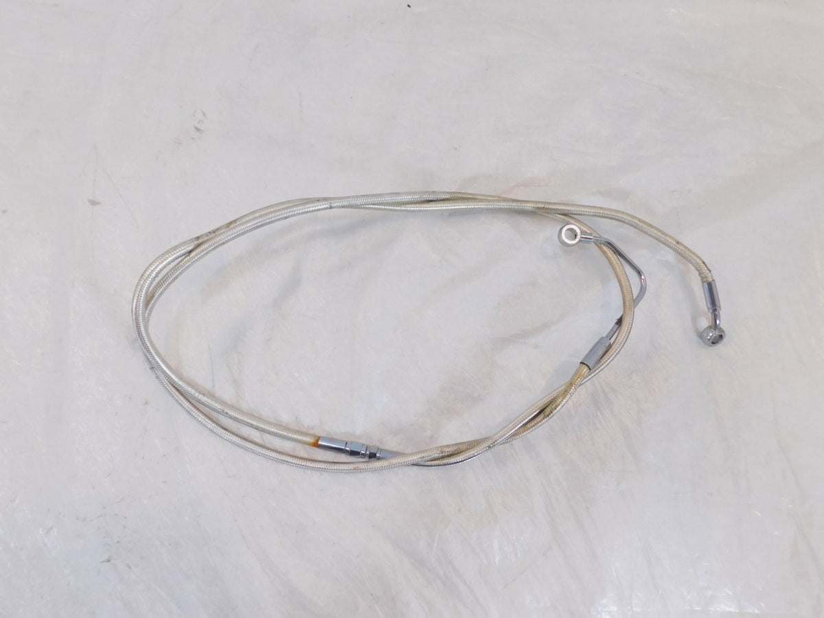 09 Harley Davidson CVO Road Glide Front Master Cylinder to ABS Brake Hose Line - C3 Cycle