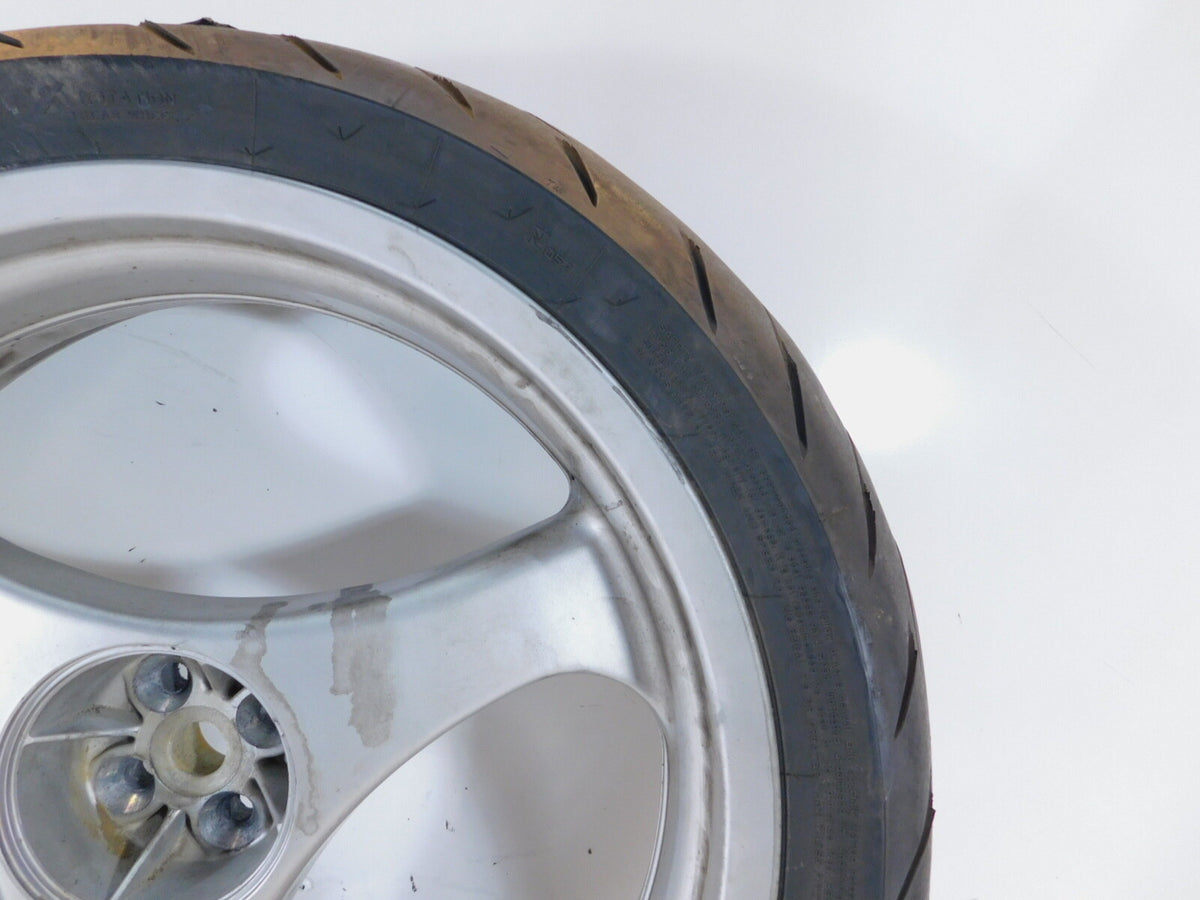 1995-2001 BMW R1100R R1100RT R1100RS R850R Cast Wheel Silver Rear Back Wheel Rim - C3 Cycle