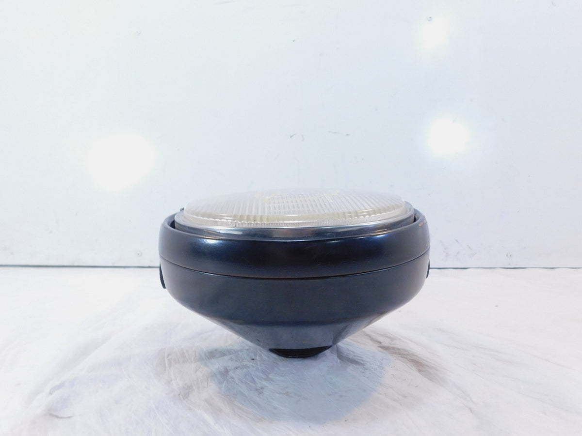 1983 Yamaha XJ750 Maxim Black Front Headlight Headlamp w/ Housing Shell Bucket - C3 Cycle