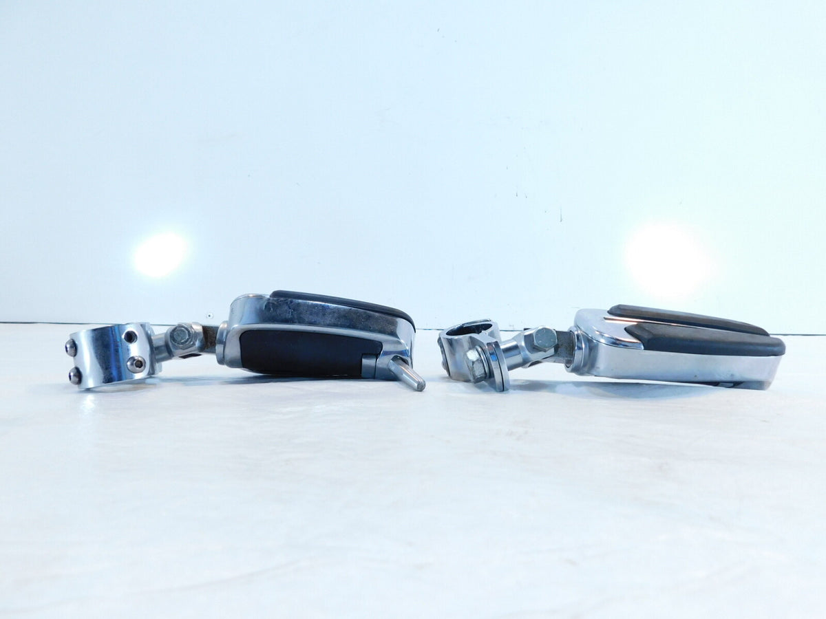 Harley Davidson Electra Glide & Road King Adjustable Highway Footrest Footpegs - C3 Cycle