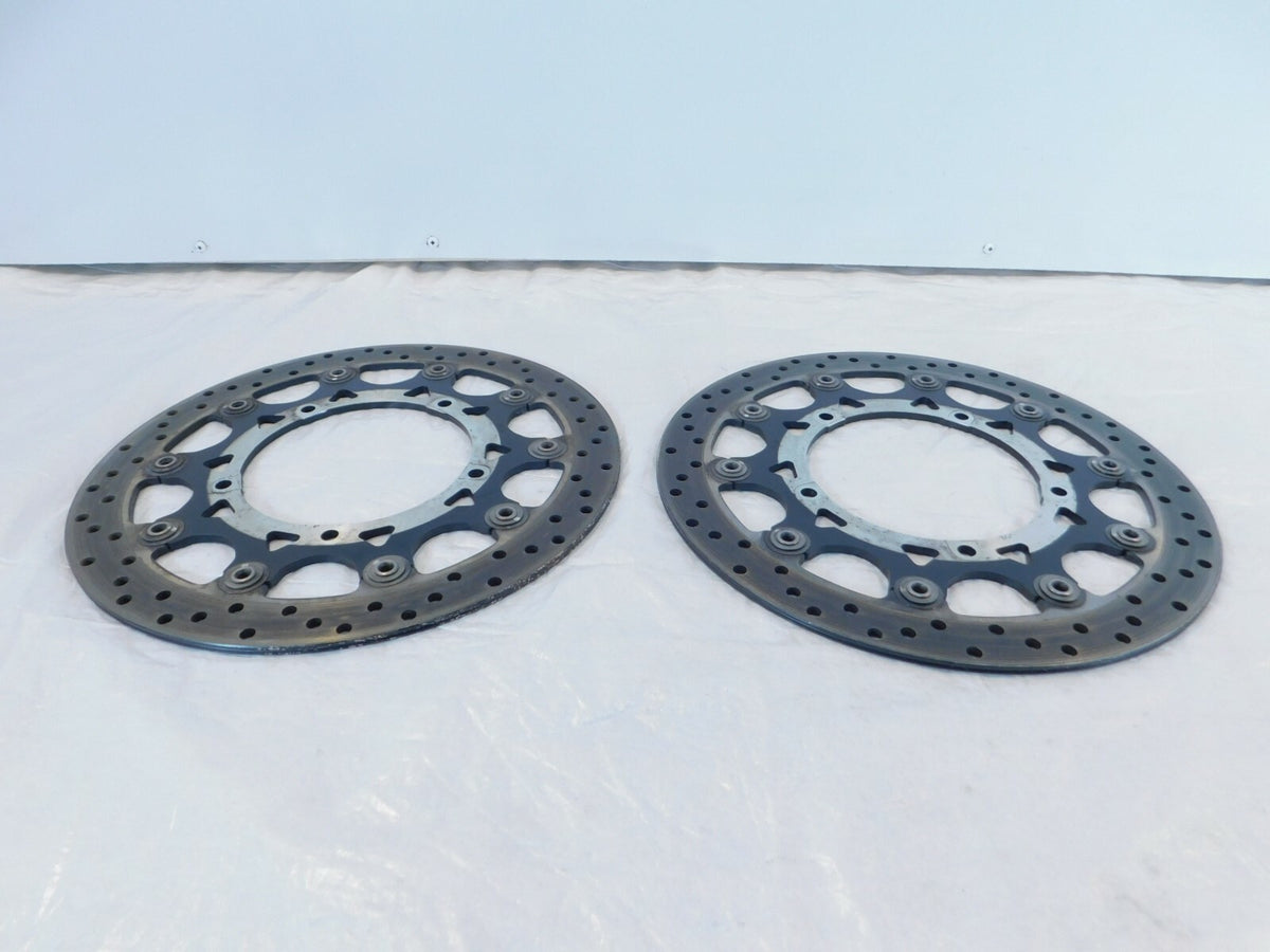 2007 07 & 2008 08 Yamaha YZFR1 YZF R1 Front Wheel Left/Right Disc Brake Rotors - C3 Cycle