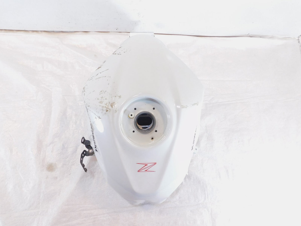 2021 & 2022 Kawasaki Z400 ER400 ABS White Gas Petrol Fuel Tank Cell Reservoir - C3 Cycle