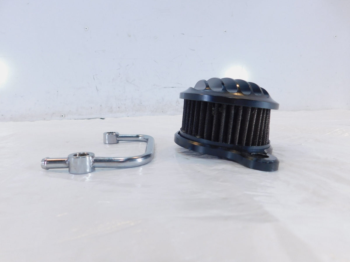 2004-2006 Harley Sportster 883 & 1200 Black Air Intake Cleaner Filter & Cover - C3 Cycle
