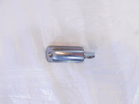Harley Touring FXR Dyna Sportster & Softail Chrome & Rubber Footpeg Footrest - C3 Cycle