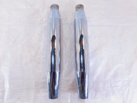 Harley Davidson Dyna Super Glide Low Rider Chrome Exhaust Header Pipe Mufflers - C3 Cycle
