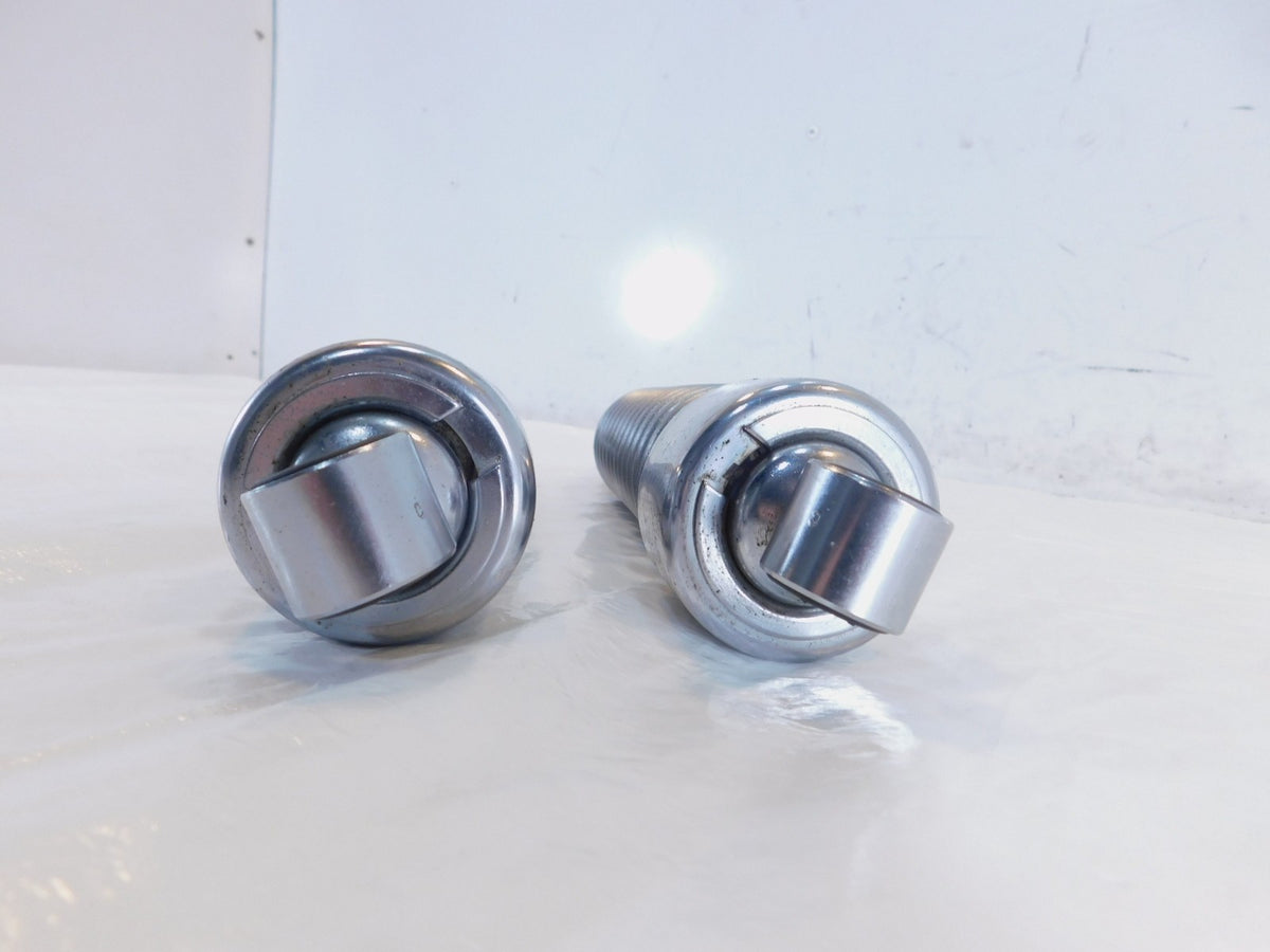 Harley Davidson Sportster 883 & 1200 Chrome Left & Right Rear Shock Absorbers - C3 Cycle