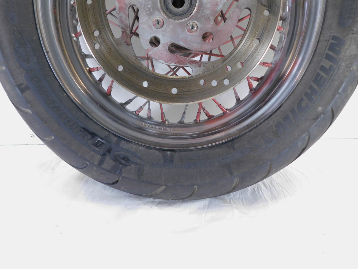 Harley Davidson Softail Heritage Classic & Deluxe Laced Front Wheel Rim w/ Tire - C3 Cycle