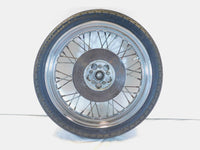 Harley Davidson XLH Ironhead Sportster 1000 Laced Spoked Front Wheel Rim & Tire - C3 Cycle