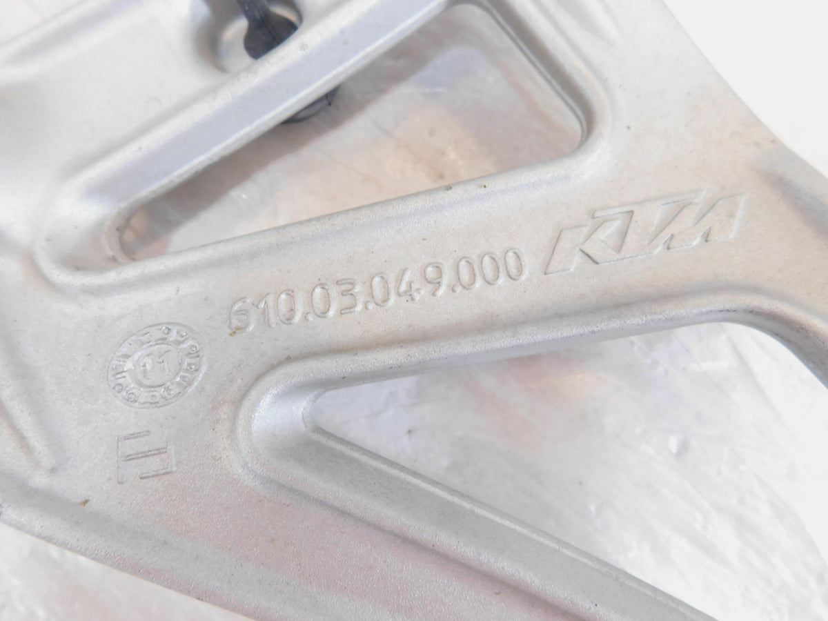 2007-2009 KTM 990 Super Duke Right Rear Passenger Footrest Foot Peg Bracket - C3 Cycle