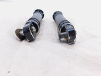 Harley Touring FXR Dyna Sportster & Softail Black Foot Peg Footpeg Footrests - C3 Cycle