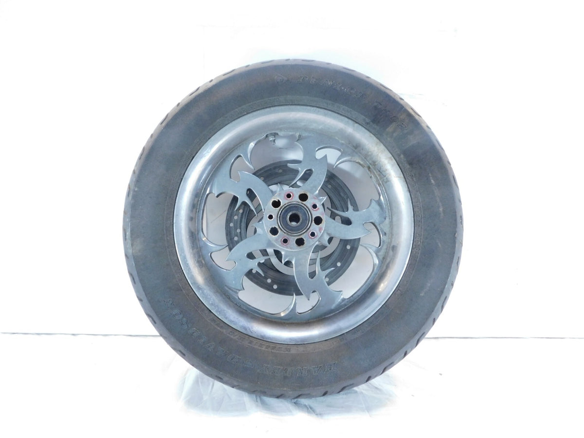 Harley Davidson Dyna Softail & Sportster 883 & 1200 Tribal Rear Rim Wheel & Tire - C3 Cycle