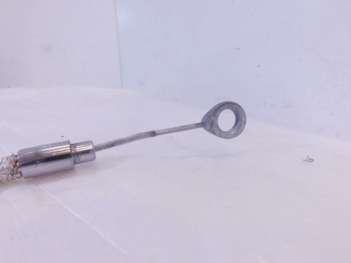 Harley Davidson Sportster 883 & 1200 Hugger & Custom Stainless Clutch Cable Line - C3 Cycle