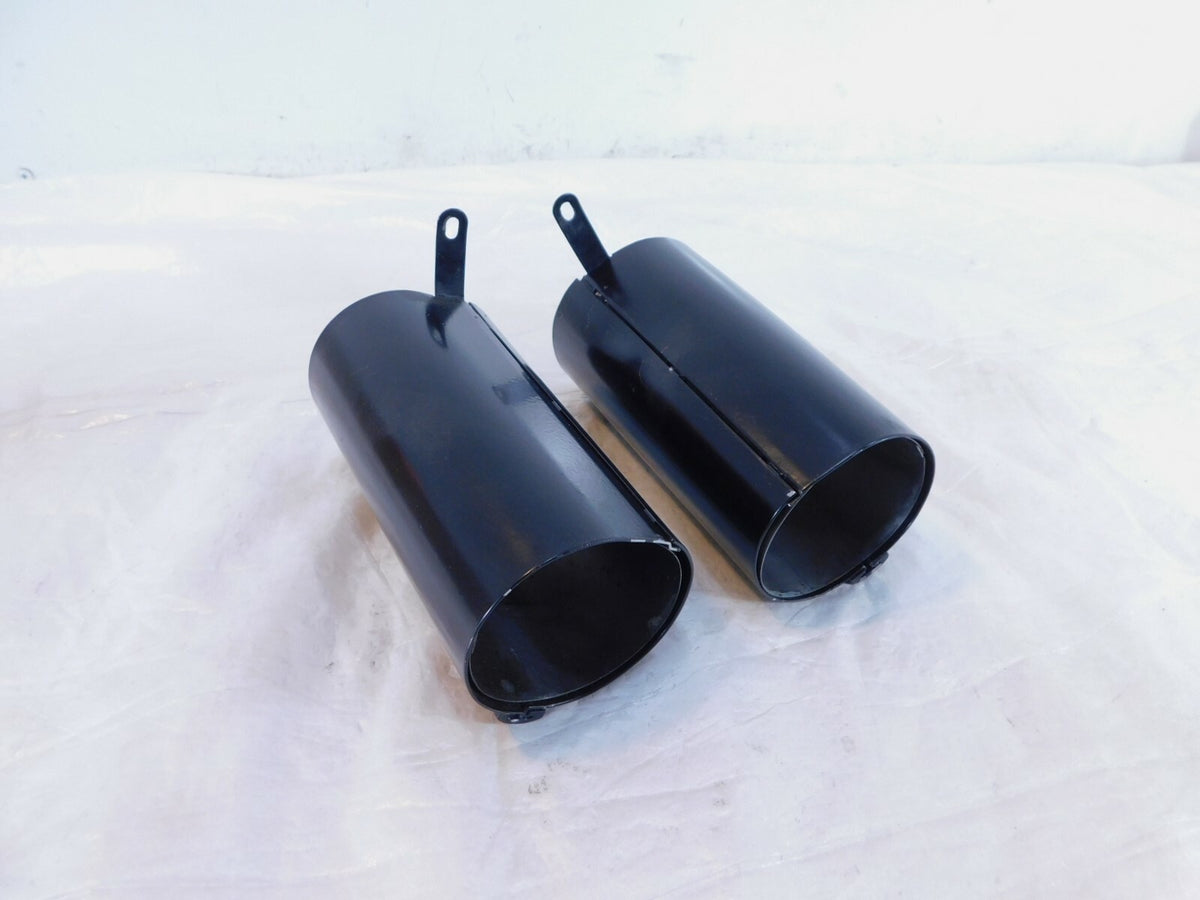 Pair 1973-1988 Harley Davidson Tour Glide & Electra Glide Front Fork Cover Tins - C3 Cycle