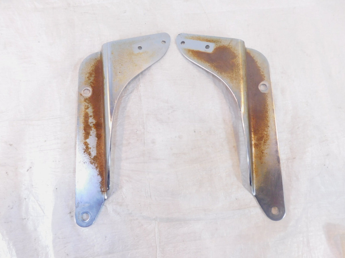 1999-2007 Honda VT600C VT600CD Shadow VLX Rear Passenger Backrest Mount Brackets - C3 Cycle