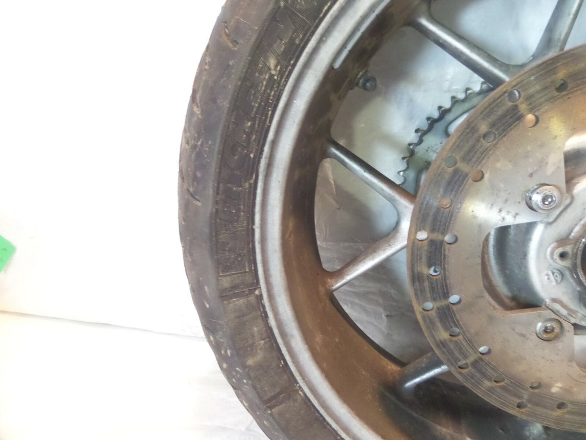 2007-2012 Triumph Tiger 1050 SE Rear Wheel Rim & Tire w/ Sprocket & Rotor - C3 Cycle