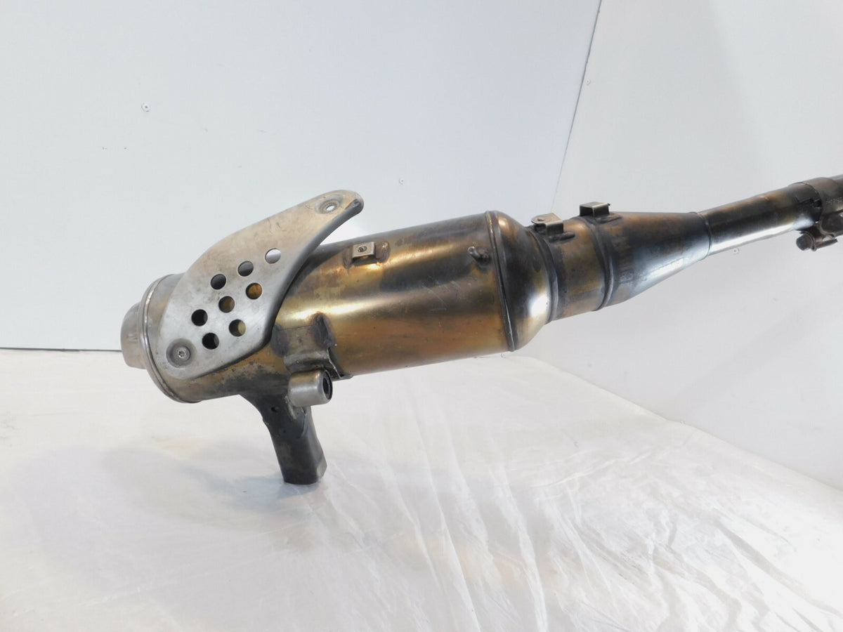 1999-2003 BMW F650GS & Dakar Left Rear Muffler & Exhaust Header Manifold Pipe - C3 Cycle