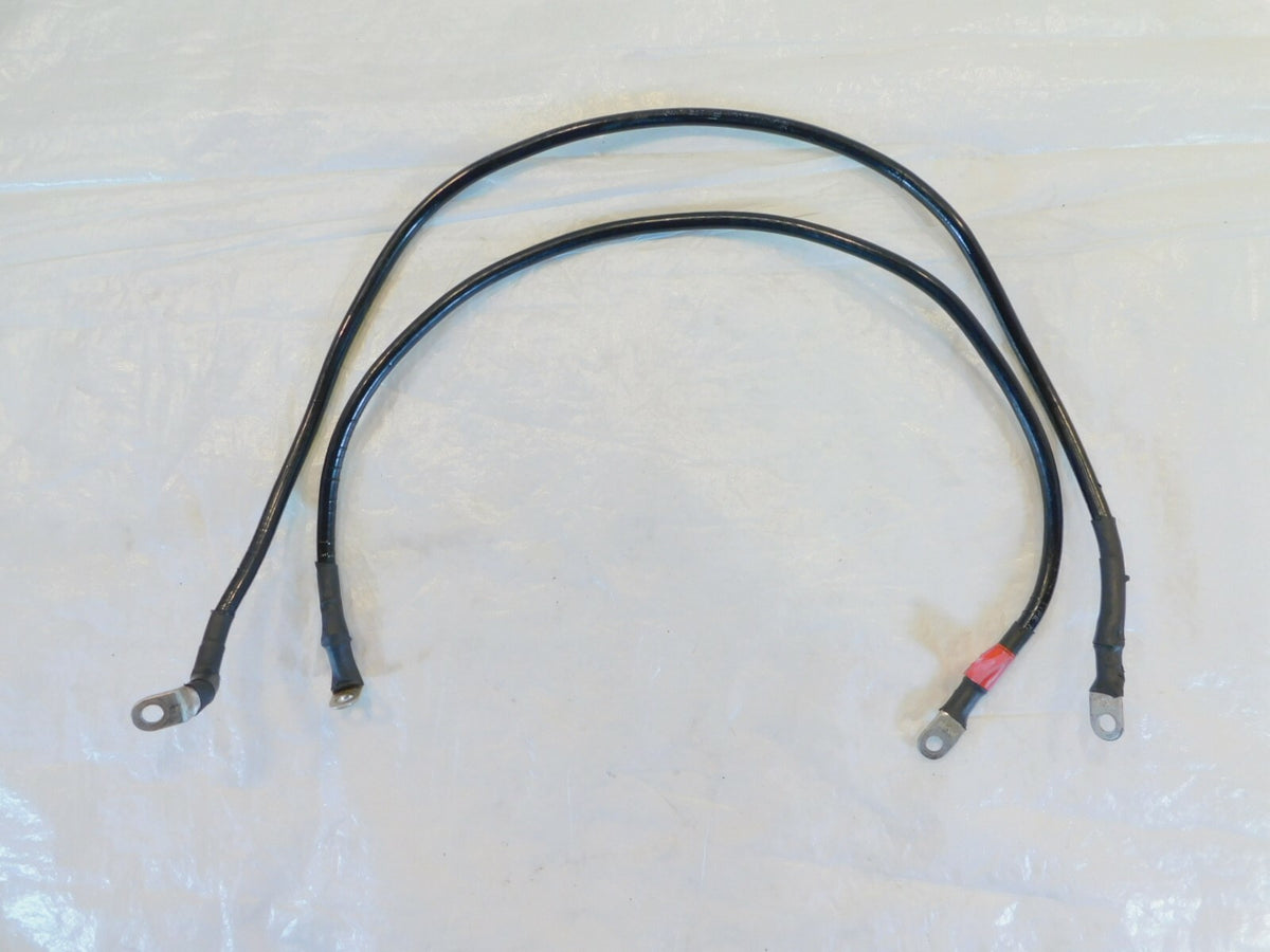 2002-2006 Triumph Daytona 955i Positive & Negative Ground Battery Wire Cables - C3 Cycle
