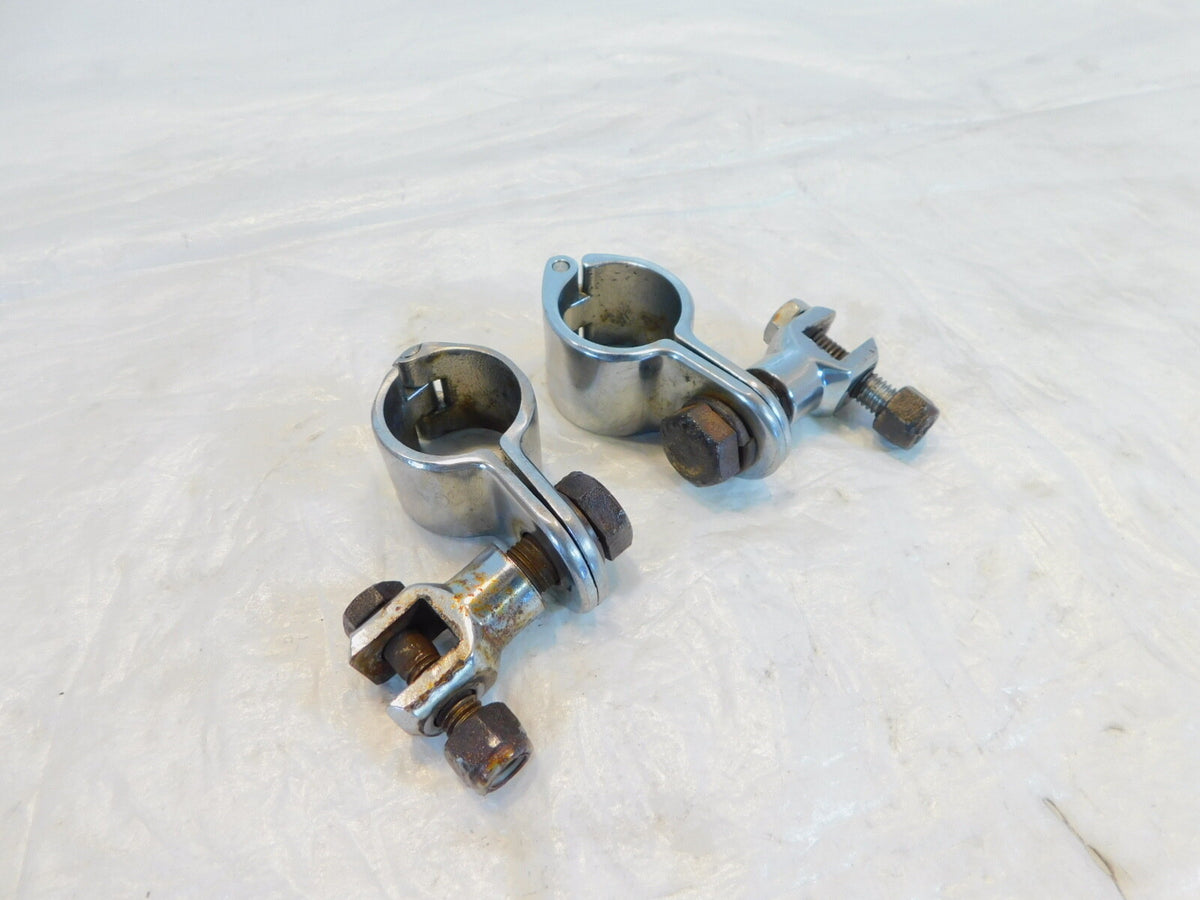 Harley Electra Glide & Road King Adjustable Highway Footrest Footpeg Brrackets - C3 Cycle