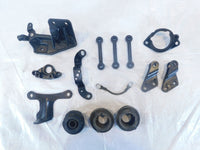 2004-2013 Harley Davidson Sportster 883 & 1200 Engine Motor Mount Bracket Lot - C3 Cycle