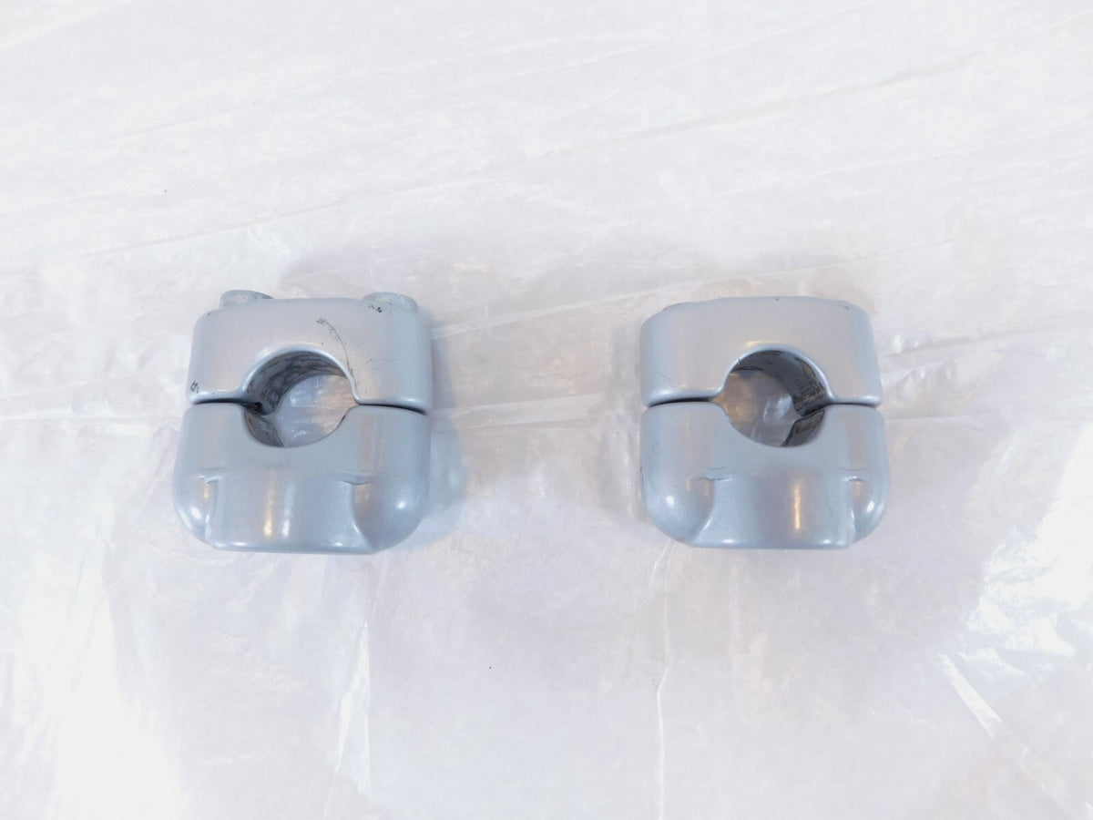 97-2000 BMW F650 Funduro F650ST Upper/Lower Handlebar Riser Clamp Bracket Mounts - C3 Cycle