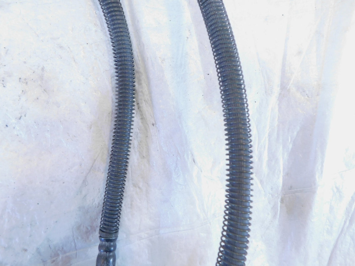 90-92 Kawasaki Ninja ZX-11 ZX1100 Front Wheel Brake Hose Pipe Lines w/ Splitter - C3 Cycle