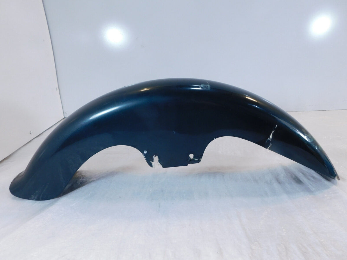 Harley Sportster XL XLH 883 & 1200 Green Fiberglass Front Wheel Cover Fender - C3 Cycle